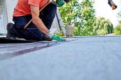 Tar Roof Installation detail