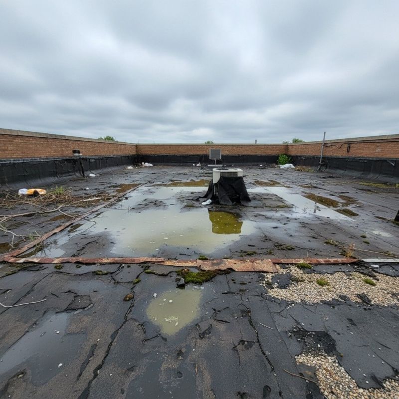 Tar Roof Replacement detail